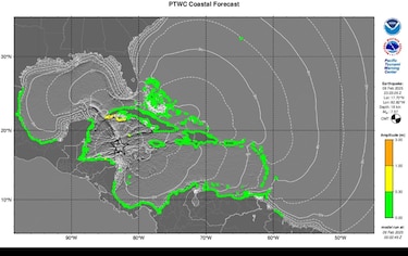 Sismo en Islas Caimán enciende las alertas en 11 localidades de la Península de Yucatán, México