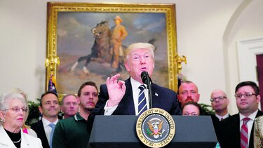 Trump rechaza reportes sobre investigación