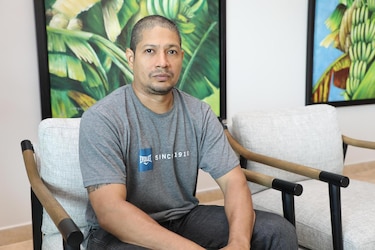 Llegó a Panamá el marino Olmedo Javier Núñez y relata los golpes, abusos y castigos sufridos en Venezuela