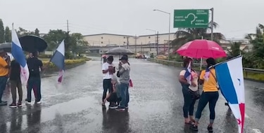 Contrato minero: persisten los cierres en Colón, Veraguas y Chiriquí
