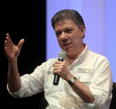 Santos considera que el gran reto de Colombia es alcanzar la paz