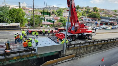 Puente  de San Miguelito estará cerrado este fin de semana por reemplazo de losas 