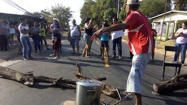 Protestan en Aguadulce por falta de agua