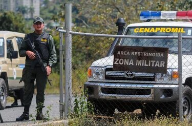 Cae en Colombia helicóptero de la Guardia Nacional de Venezuela