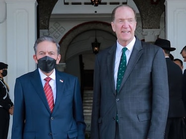 Cortizo se reúne con el presidente del Banco Mundial