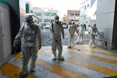 Otros 52 casos del nuevo coronavirus en Corea del Sur eleva el saldo a 156