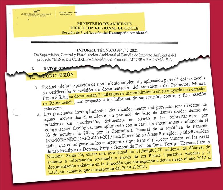 La pregunta de la Procuraduría a Miambiente: ¿dónde están los $12 millones de la minera?