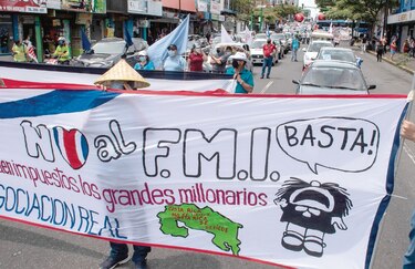 Costa Rica inicia diálogo nacional para frenar crisis