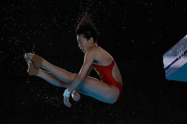 La china Honchang Quan vuelve a firmar el salto perfecto