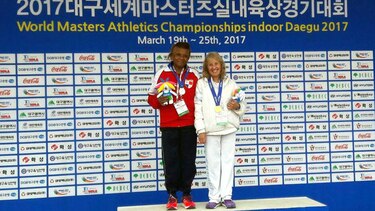 Panameña Edilia Camargo  gana medalla de plata en el Mundial de Daegu