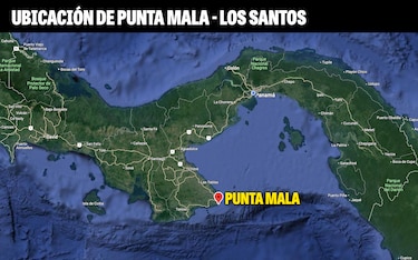 Senan decomisa 1,345 kilos de drogas en Punta Mala y arresta a tres colombianos