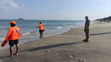 Está vigente un aviso por vientos, resacas y oleajes en el Caribe panameño