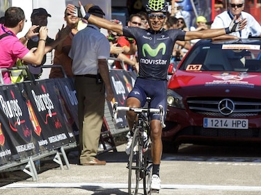 Nairo Quintana, lesionado, volverá en marzo en la Tirreno-Adriático