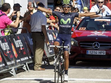 Nairo Quintana, lesionado, volverá en marzo en la Tirreno-Adriático