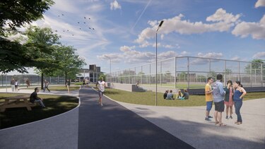 Así será la transformación de un parque abandonado en Brisas del Golf