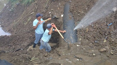 IDAAN: 10 urbanizaciones de Panamá están sin agua por daño de tuberías