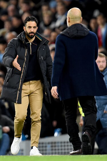 Rúben Amorim vuelve a vencer a Guardiola: Al City le dan un golpe en el derbi de Mánchester