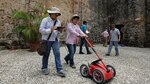 Estructuras históricas cubiertas bajo el suelo