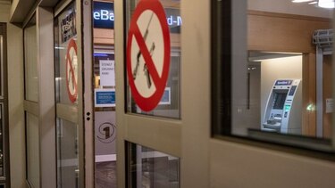 Insólito atraco en el banco más septentrional del mundo