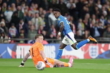 Endrick conquista Wembley y le da triunfo a Brasil sobre Inglaterra