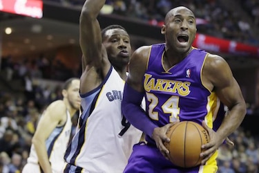 Kobe Bryant sufre nueva lesión y estará seis semanas de baja
