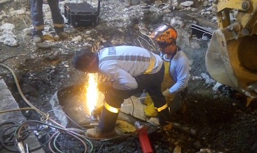 Reparan  línea de 54 pulgadas que fue rota durante trabajos en la vía Transístmica