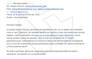 Los pagos de la caja dos de Odebrecht alcanzaron el entorno del torturador de Venezuela