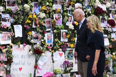 Biden brinda ‘consuelo’ en Miami donde operación de rescate se suspendió por seguridad