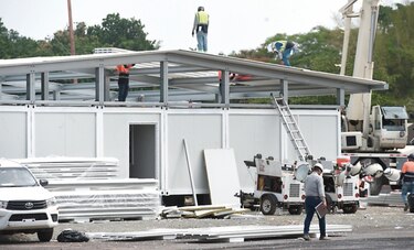 La construcción del hospital modular costó $6.99 millones; todavía no atiende pacientes