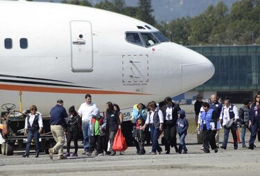 Tres países centroamericanos abogan por 'trato digno' para inmigrantes