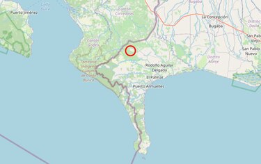 Sismo de 5.2 grados se registró en la frontera de Panamá y Costa Rica