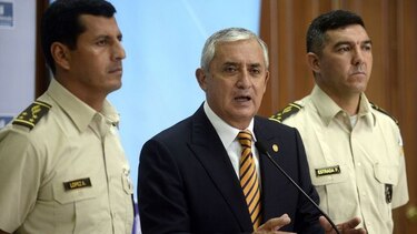 Popularidad del presidente Otto Pérez Molina cae 25 puntos en tres meses, por casos de corrupción