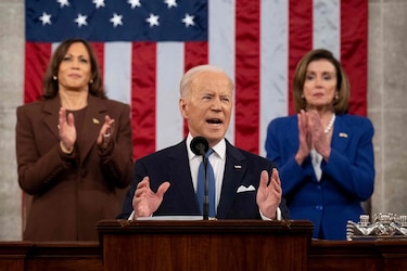 Joe Biden dice que Vladimir Putin ‘está más aislado que nunca’