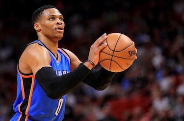 Westbrook lleva al Thunder a triunfo sobre el Heat