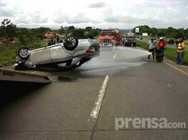Accidente causa tranque en la autopista Arraiján-La Chorrera