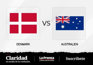 Australia juega hoy en su campo ante Dinamarca