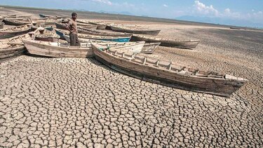 Lago Chilwa de Malaui se seca, víctima del cambio climático