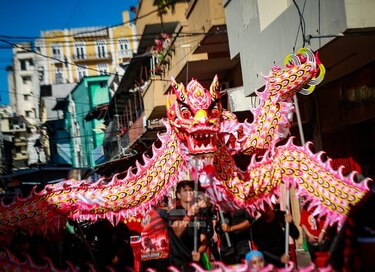 Inauguran el Festival de Primavera para celebrar el Año Nuevo Chino