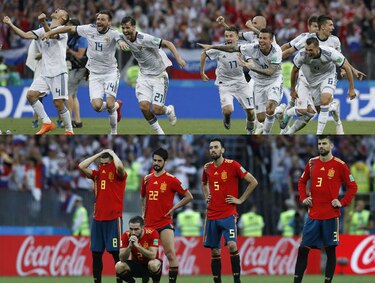 Rusia elimina a España y avanza a cuartos de final del Mundial