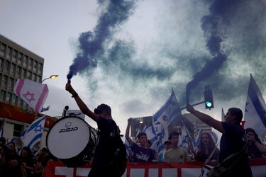 Más manifestaciones contra la reforma judicial en Israel, a espera de la gran protesta