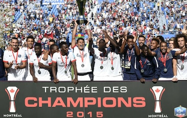 PSG conquista trofeo de campeones del fútbol francés