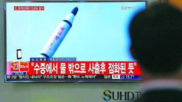Pyongyang dispara un misil balístico al Mar de Japón