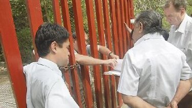 Se frustra inspección por litigio en Santa Clara