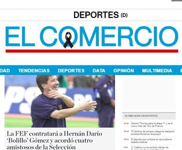 Ecuador se decide por Bolillo Gómez