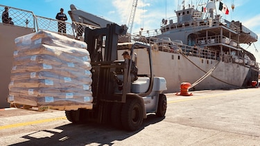 México envía ‘ayuda humanitaria’ a Cuba con más de 814 toneladas de víveres