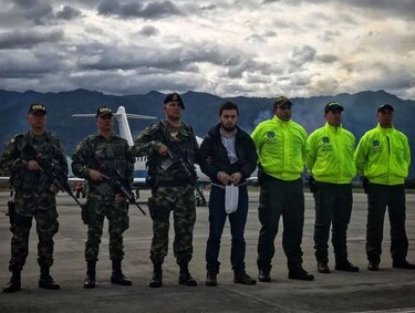 Autoridades de Colombia capturan a jefe del ELN
