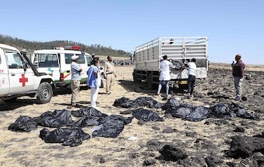 Accidente de avión en Etiopía deja 157 muertos de 35 países