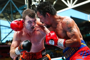 Jueces independientes también vieron ganar a Horn ante Pacquiao