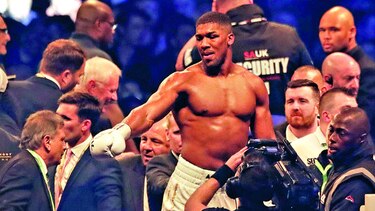 Joshua peleará con Parker el 31 de marzo