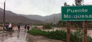 Dos muertos en el norte de Chile por intensas lluvias